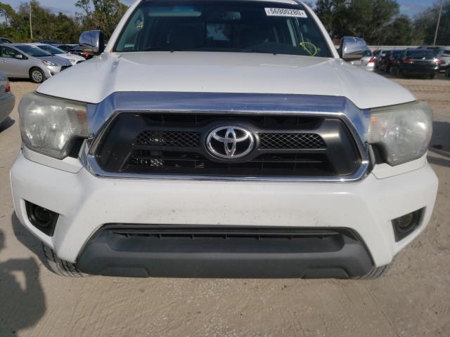 5TFJU4GN5DX043778 - 2013 TOYOTA TACOMA DOUBLE CAB PRERUNNER WHITE photo 9