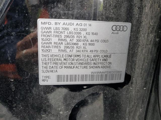 WA1WMAFE9ED013931 - 2014 AUDI Q7 PRESTIGE 黑色 照片 13