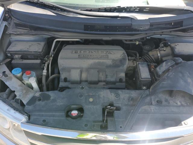 5FNRL5H60BB071384 - 2011 HONDA ODYSSEY EXL SILVER photo 12