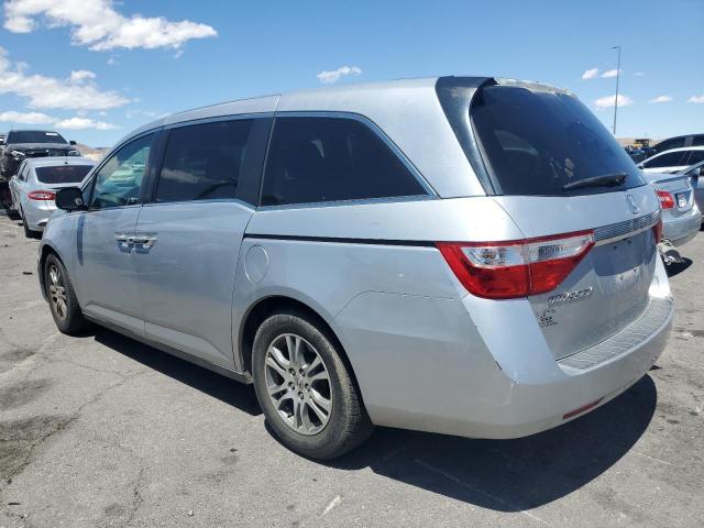 5FNRL5H60BB071384 - 2011 HONDA ODYSSEY EXL SILVER photo 2