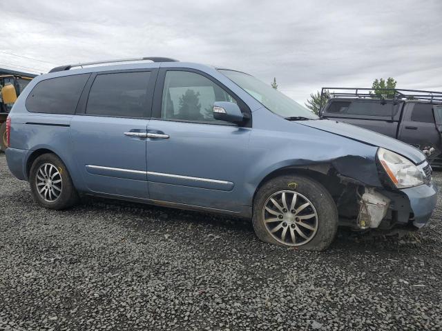 KNDMH4C73B6371034 - 2011 KIA SEDONA EX BLUE photo 4