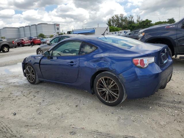 JF1ZNAA16D2707397 - 2013 TOYOTA SCION FR-S BLUE photo 2