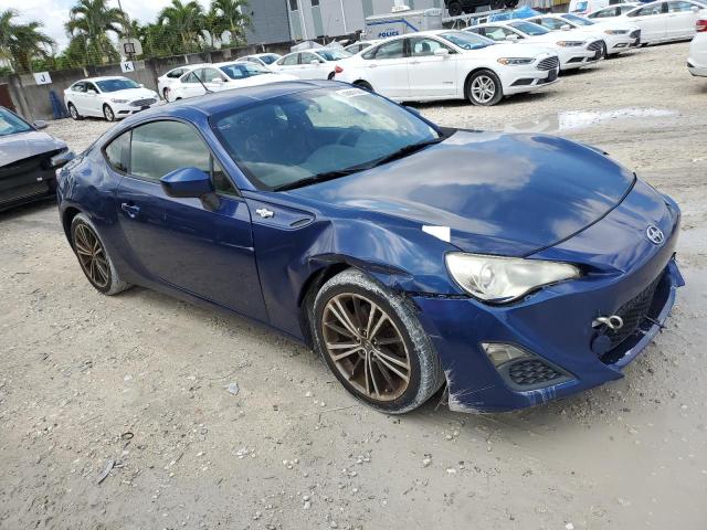 JF1ZNAA16D2707397 - 2013 TOYOTA SCION FR-S BLUE photo 4