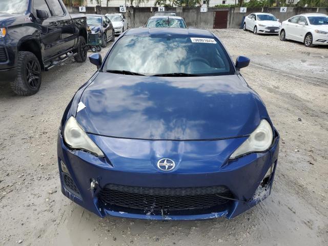JF1ZNAA16D2707397 - 2013 TOYOTA SCION FR-S BLUE photo 5