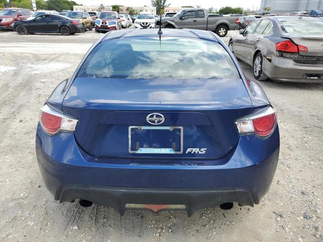 JF1ZNAA16D2707397 - 2013 TOYOTA SCION FR-S BLUE photo 6
