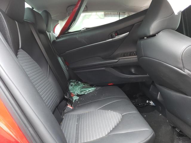 4T1G11AK4PU139662 - 2023 TOYOTA CAMRY SE NIGHT SHADE RED photo 10