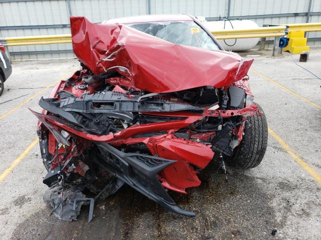 4T1G11AK4PU139662 - 2023 TOYOTA CAMRY SE NIGHT SHADE RED photo 5