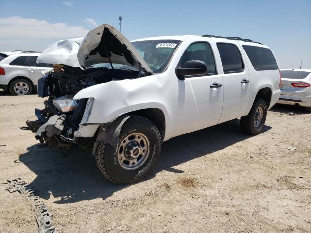 1GNWK5EG2CR136855 - 2012 CHEVROLET SUBURBAN K2500 WHITE photo 1