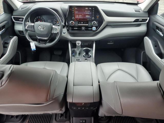 5TDGZRBH6LS054982 - 2020 TOYOTA HIGHLANDER XLE RED photo 8