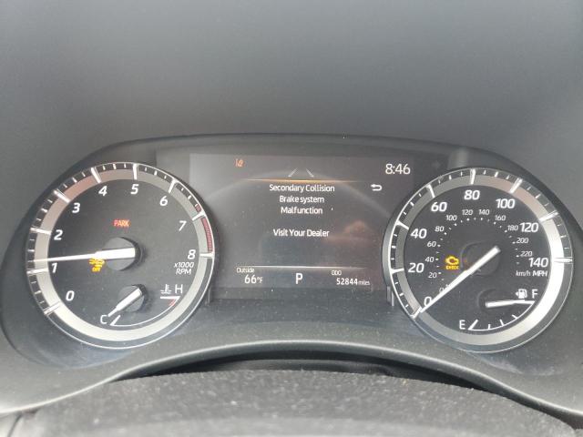 5TDGZRBH6LS054982 - 2020 TOYOTA HIGHLANDER XLE RED photo 9