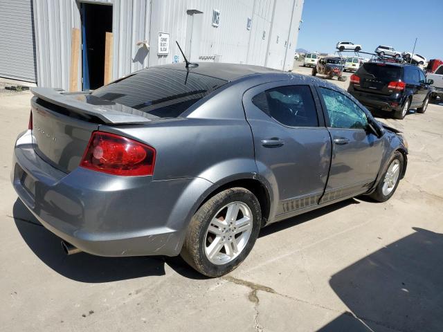 1C3CDZCB8CN157497 - 2012 DODGE AVENGER SXT GRAY photo 3