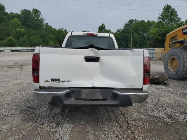 1GCCS148568215865 - 2006 CHEVROLET COLORADO WHITE photo 10