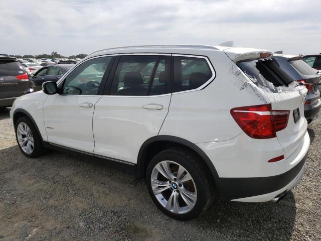 5UXWX7C50BL731436 - 2011 BMW X3 XDRIVE35I WHITE photo 2