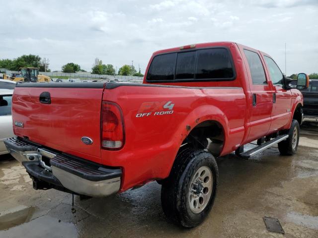 1FTWW31P16EA64291 - 2006 FORD F350 SRW SUPER DUTY RED photo 3