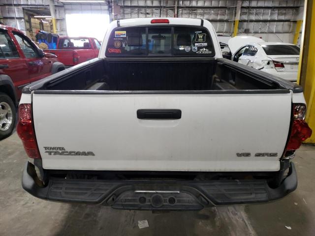 5TETU62N35Z014091 - 2005 TOYOTA TACOMA PRERUNNER ACCESS CAB WHITE photo 6