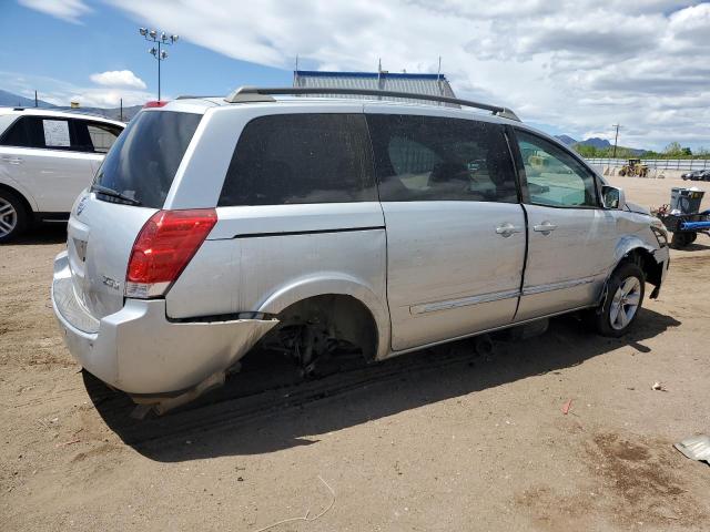 5N1BV28UX5N119337 - 2005 NISSAN QUEST S SILVER photo 3