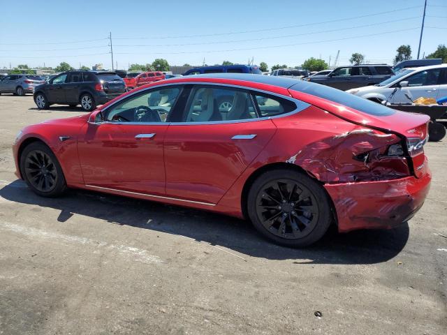 5YJSA1E22JF249604 - 2018 TESLA MODEL S RED photo 2