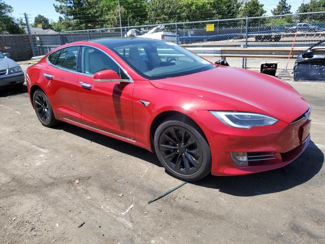 5YJSA1E22JF249604 - 2018 TESLA MODEL S RED photo 4