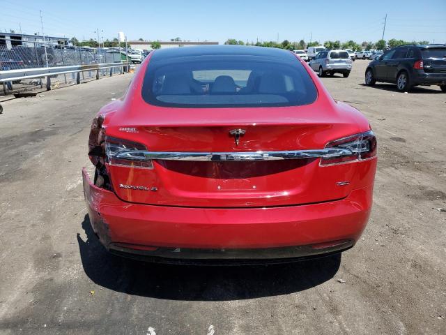 5YJSA1E22JF249604 - 2018 TESLA MODEL S RED photo 6