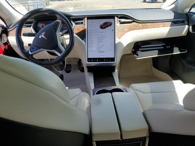 5YJSA1E22JF249604 - 2018 TESLA MODEL S RED photo 8