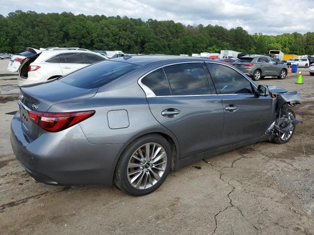 JN1EV7BR6RM630092 - 2024 INFINITI Q50 LUXE GRAY photo 3