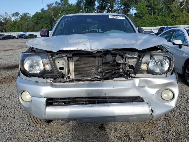 5TEJU62N29Z594706 - 2009 TOYOTA TACOMA DOUBLE CAB PRERUNNER SILVER photo 5