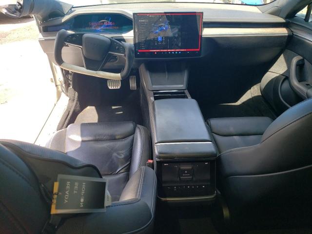 5YJSA1E64MF438794 - 2021 TESLA MODEL S BLUE photo 8