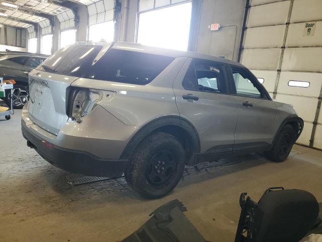 1FM5K8AW5NNA03449 - 2022 FORD EXPLORER POLICE INTERCEPTOR 银色 照片 3