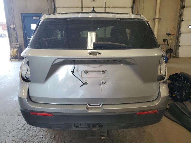 1FM5K8AW5NNA03449 - 2022 FORD EXPLORER POLICE INTERCEPTOR 银色 照片 6