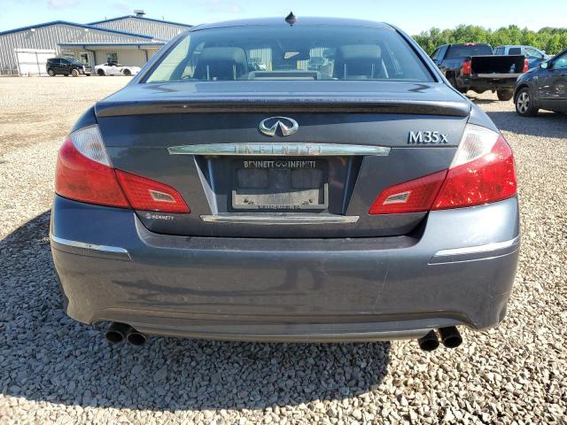 JNKAY01FX8M654877 - 2008 INFINITI M35 BASE GRAY photo 6