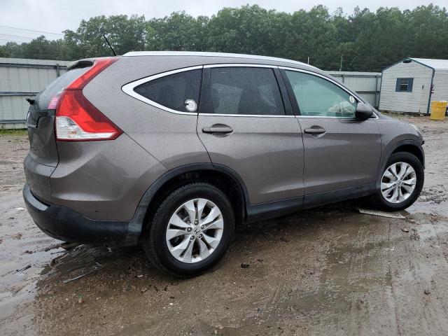 5J6RM3H71CL000780 - 2012 HONDA CR-V EXL BEIGE photo 3