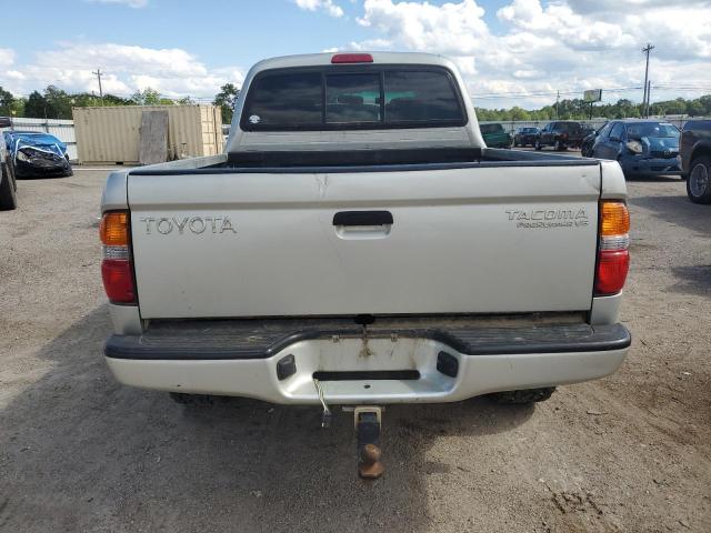 5TEGN92N61Z771593 - 2001 TOYOTA TACOMA DOUBLE CAB PRERUNNER SILVER photo 6