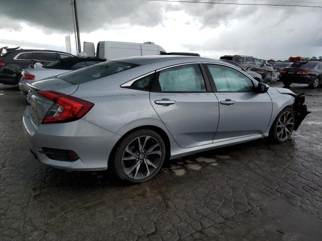 2HGFC2F85KH586172 - 2019 HONDA CIVIC SPORT 银色 照片 3
