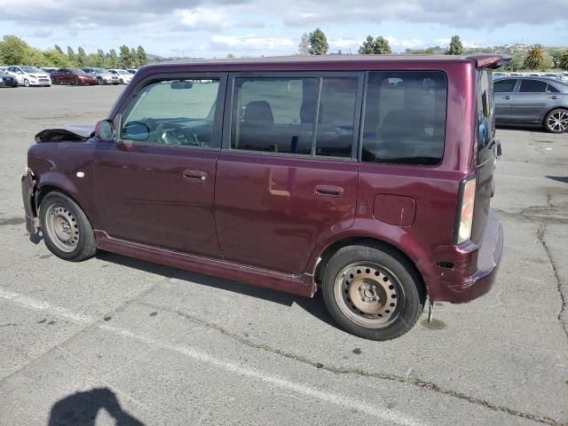 JTLKT324764043371 - 2006 TOYOTA SCION XB BURGUNDY photo 2