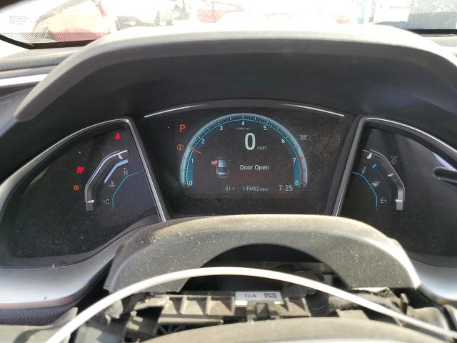 2HGFC2F73JH542113 - 2018 HONDA CIVIC EX თეთრი ფოტო 9