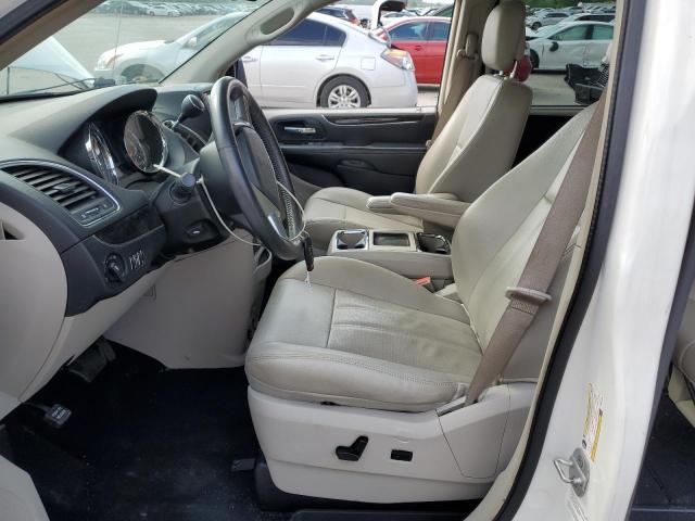 2C4RC1CG0CR227843 - 2012 CHRYSLER TOWN & COU TOURING L WHITE photo 7