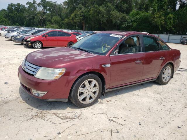 1FAHP25W98G119472 - 2008 FORD TAURUS LIMITED RED photo 1