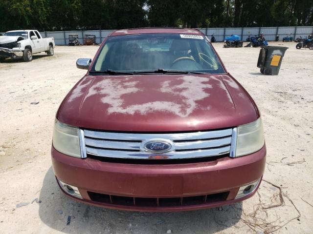 1FAHP25W98G119472 - 2008 FORD TAURUS LIMITED RED photo 5