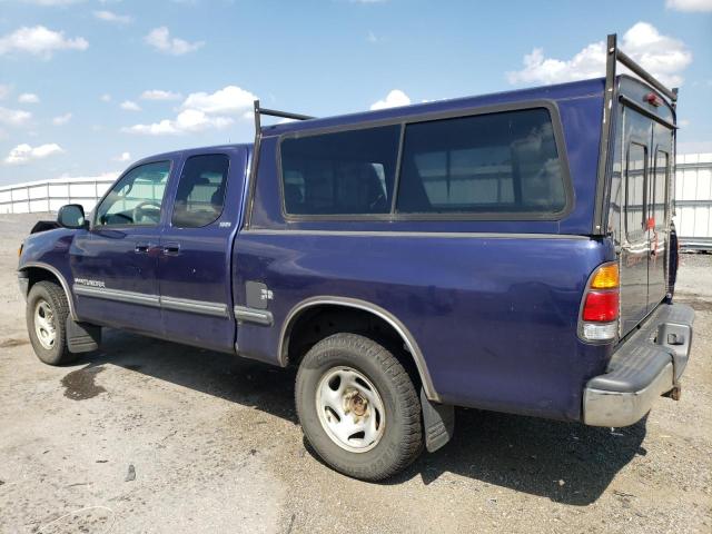 5TBBT44161S168887 - 2001 TOYOTA TUNDRA ACCESS CAB ლურჯი ფოტო 2