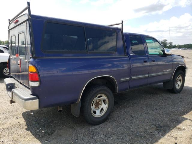 5TBBT44161S168887 - 2001 TOYOTA TUNDRA ACCESS CAB ლურჯი ფოტო 3