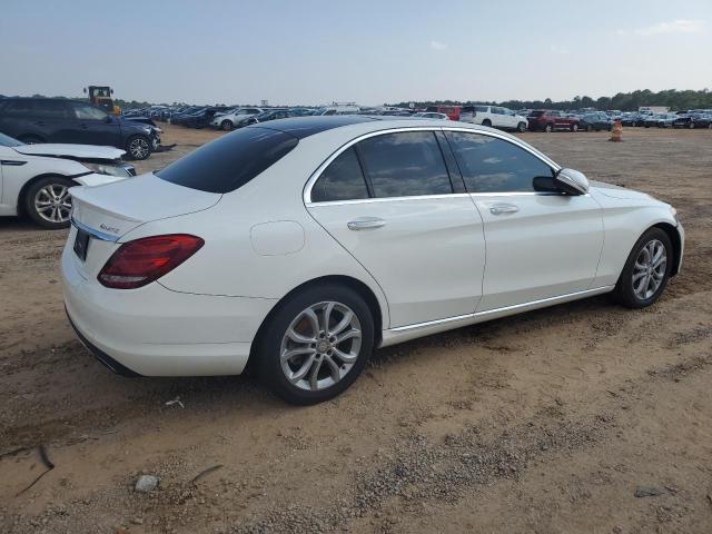 55SWF4KB2FU065679 - 2015 MERCEDES-BENZ C 300 4MATIC WHITE photo 3