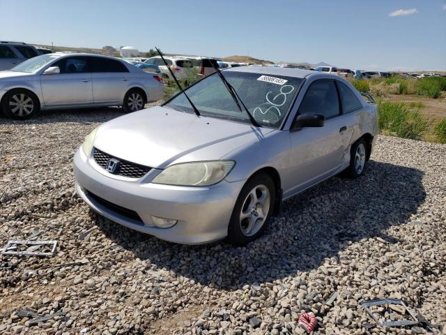 1HGEM211X4L084878 - 2004 HONDA CIVIC DX VP Silber Foto 1