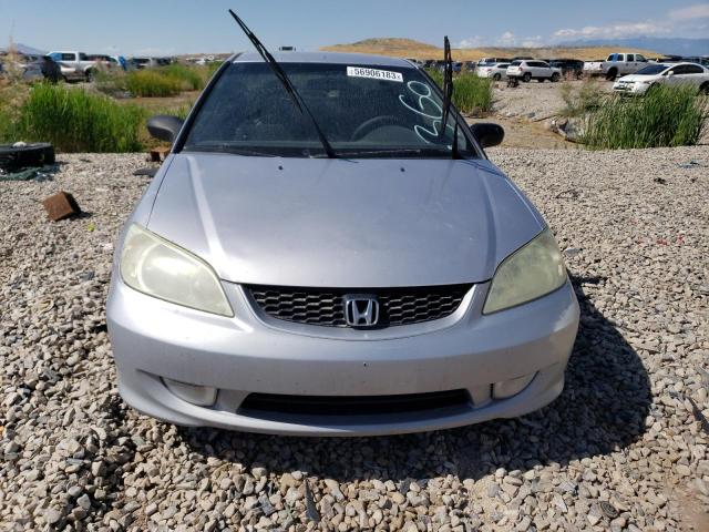 1HGEM211X4L084878 - 2004 HONDA CIVIC DX VP Silber Foto 5