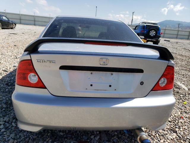 1HGEM211X4L084878 - 2004 HONDA CIVIC DX VP Silber Foto 6