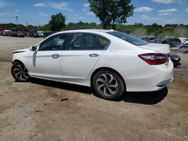 1HGCR2F95GA049754 - 2016 HONDA ACCORD EXL WHITE photo 2