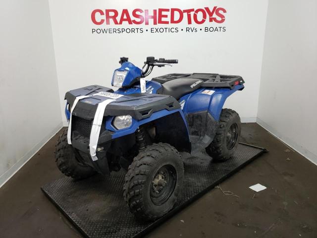 4XAMH46A4EA125111 - 2014 POLARIS SPORTSMAN 400 H.O. BLUE photo 2