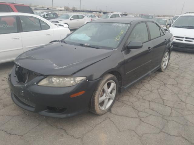 1YVFP80C435M06234 - 2003 MAZDA 6 I GRAY photo 2