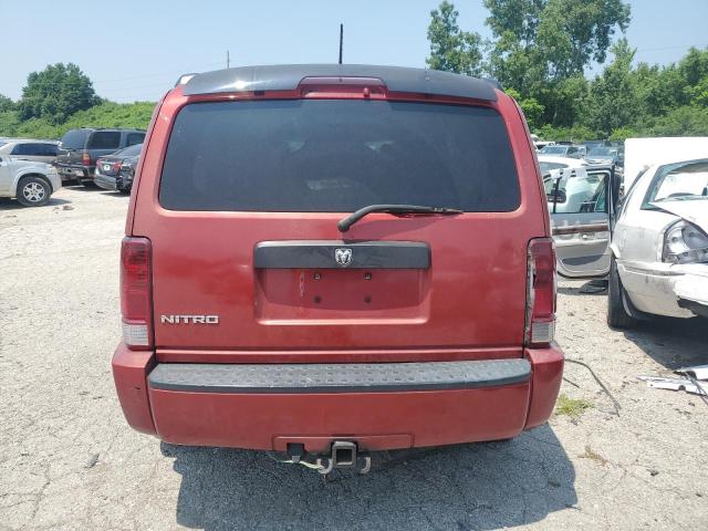 1D8GT28K27W723641 - 2007 DODGE NITRO SXT RED photo 6