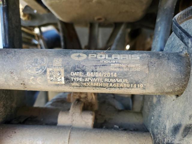 4XAMH5EA6EA591419 - 2014 POLARIS SPORTSMAN 570 EPS 白色 照片 10