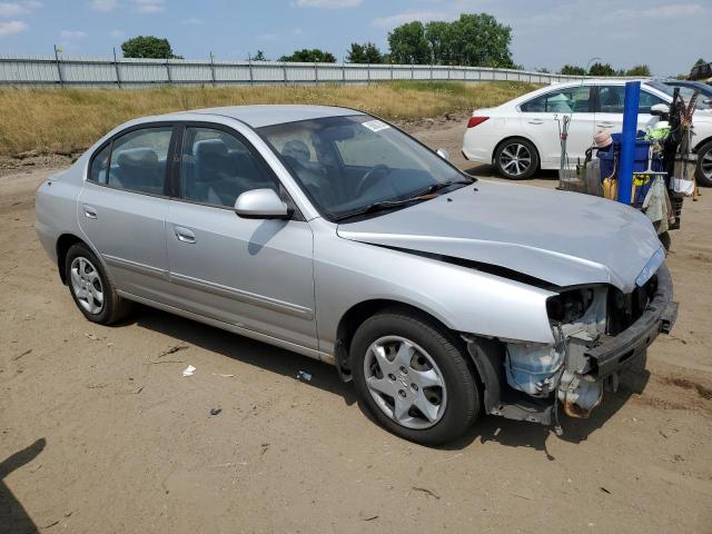 KMHDN46D96U273584 - 2006 HYUNDAI ELANTRA GLS SILVER photo 4